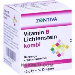 Витамин В драже (VITAMIN B) Lichtenstein Kombi Dragees 50 St