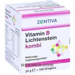 Витамин В драже (VITAMIN B) Lichtenstein Kombi Dragees 100 St