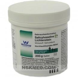 SALICYLVASELINE 5% Lichtenstein 200 g