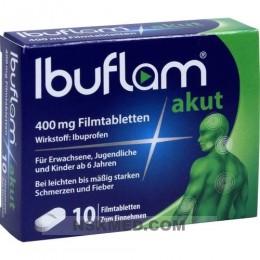 Ибуфлам (IBUFLAM) akut 400 mg Filmtabletten 10 St