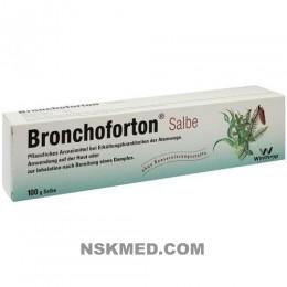 Бронхофортон мазь (BRONCHOFORTON) Salbe 100 g