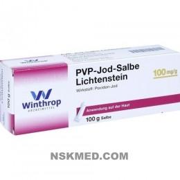 ПВП-Йод мазь (PVP JOD) Salbe Lichtenstein 100 g