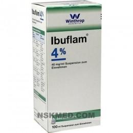 Ибуфлам 4% суспензия для приема внутрь (IBUFLAM 4% Suspension zum Einnehmen) 100 ml