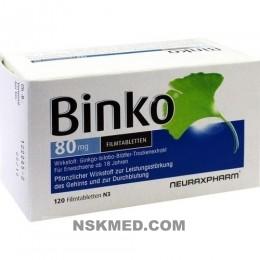 BINKO 80 mg Filmtabletten 120 St