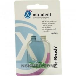 MIRADENT Interdentalbürste PIC-Brush medium grün 6 St