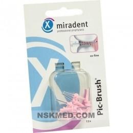 MIRADENT Interdentalbürste PIC-Brush xx-fein pink 12 St