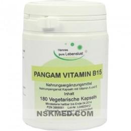 Пангамовая кислота В15 капсулы (PANGAM) Vitamin B15 Vegi Kapseln 180 St