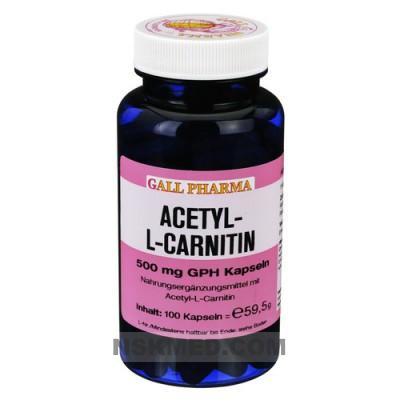 ACETYL-L-CARNITIN 500 mg Kapseln 100 St