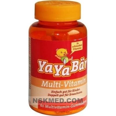 Яябаер витамины для детей (YAYABÄR Kinder-Vitamine) Fruchtgummis 60 St