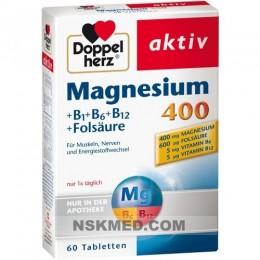 Доппельгерц магний 400 мг таблетки (DOPPELHERZ Magnesium 400 mg Tabletten) 30 St