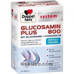 Доппельгерц глюкозамин плюс 800 (DOPPELHERZ Glucosamin Plus 800) system Kapseln 120 St