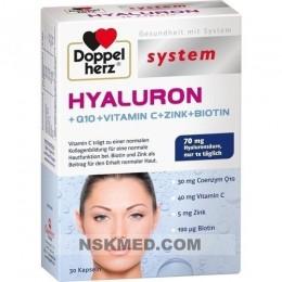 DOPPELHERZ Hyaluron system Kapseln 30 St