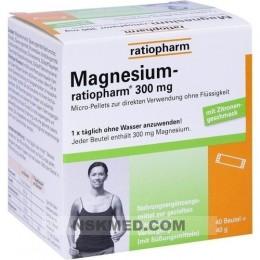 MAGNESIUM RATIOPHARM 300 mg Micro Pell.m.Gran. 40 St