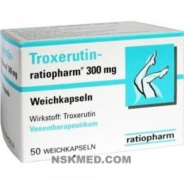 TROXERUTIN ratiopharm 300 mg Weichkapseln 50 St