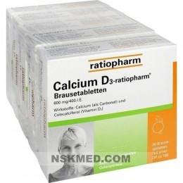 CALCIUM D3 ratiopharm Brausetabletten 100 St