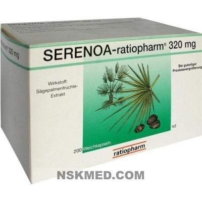 SERENOA ratiopharm 320 mg Weichkapseln 200 St