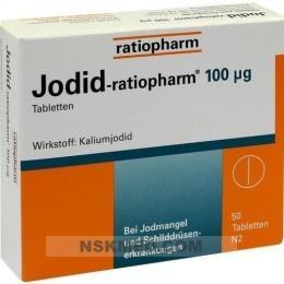 JODID ratiopharm 100 μg Tabletten 50 St