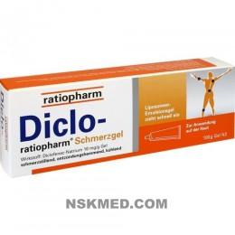 Диклофенак-Ратиофарм (DICLO RATIOPHARM) Schmerzgel 100 g