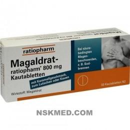 MAGALDRAT ratiopharm 800 mg Tabletten 50 St