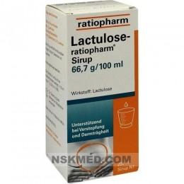 Лактулоза ратиофарм сироп (LACTULOSE ratiopharm) Sirup 200 ml