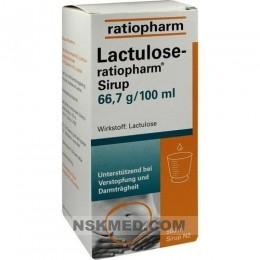Лактулоза ратиофарм сироп (LACTULOSE ratiopharm) Sirup 500 ml