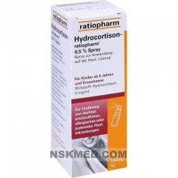 HYDROCORTISON ratiopharm 0,5% Spray 30 ml
