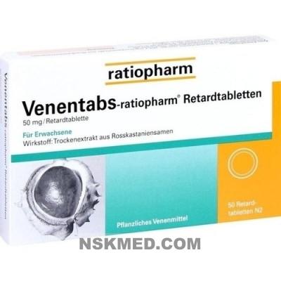 VENENTABS ratiopharm Retardtabletten 50 St