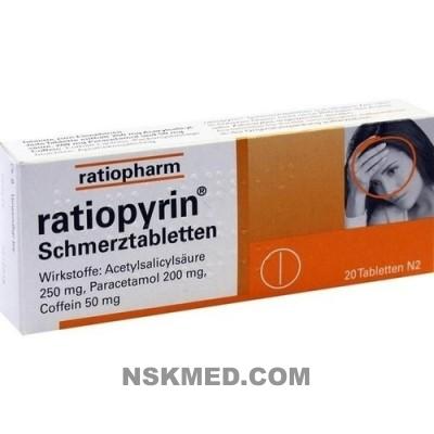 RATIOPYRIN Tabletten 20 St