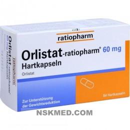 ORLISTAT ratiopharm 60 mg Hartkapseln 84 St