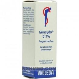 Генцидо (GENCYDO) 0,1% Augentropfen 10 ml