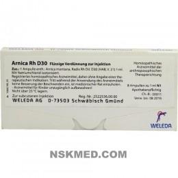 ARNICA RH D 30 Ampullen 8X1 ml