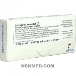 ASTRAGALUS EXSCAPUS D 3 Ampullen 8X1 ml