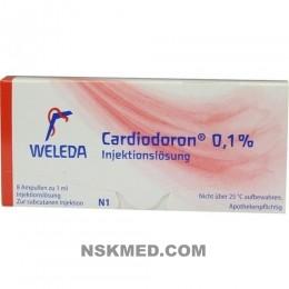 CARDIODORON 0,10% Injektionslösung 8X1 ml