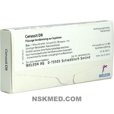 Церуссит разведение Д8 в ампулах (CERUSSIT D 8 Ampullen) 8X1 ml