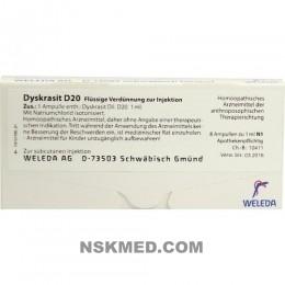 DYSKRASIT D 20 Ampullen 8X1 ml