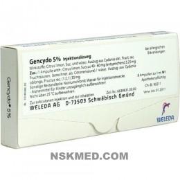 Генцидо (GENCYDO) 5% Injektionslösung 8 St