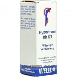 HYPERICUM RH D 3 Dilution 20 ml