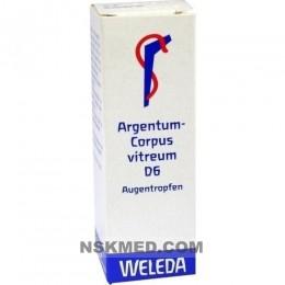 ARGENTUM CORPUS Vitreum D 6 Augentropfen 10 ml