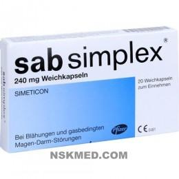 САБ симплекс капсулы (SAB simplex) 240 mg Weichkapseln 20 St
