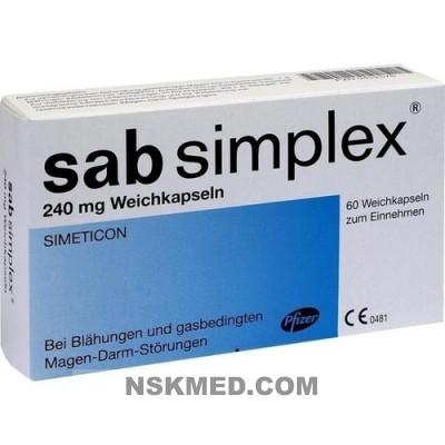 САБ симплекс капсулы (SAB simplex) 240 mg Weichkapseln 60 St