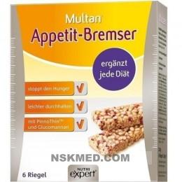MULTAN Appetit-Bremser Riegel 6X20 g
