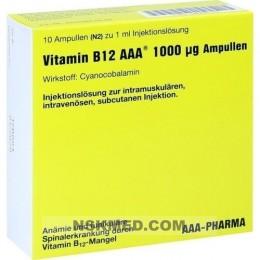 VITAMIN B12 AAA 1.000 μg Ampullen 10X1 ml