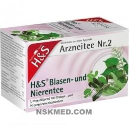 H&S Blasen- und Nierentee Filterbeutel 20 St