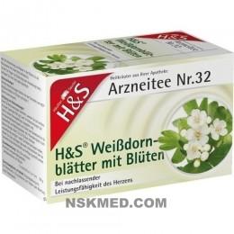 H&S Weißdornblätter mit Blüten Filterbeutel 20 St
