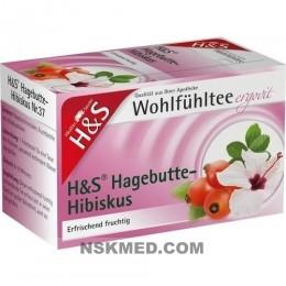H&S Hagebutte mit Hibiskus Filterbeutel 20 St