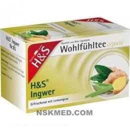 H&S Ingwer Filterbeutel 20 St