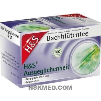 H&S Bachblüten Ausgeglichenheits-Tee Filterbeutel 20 St