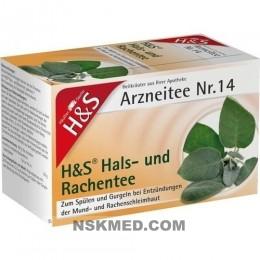 H&S Hals- und Rachentee Filterbeutel 20 St