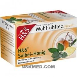 H&S Wohlfühltee Salbei Honig mit Zitrone Fbtl. 20 St