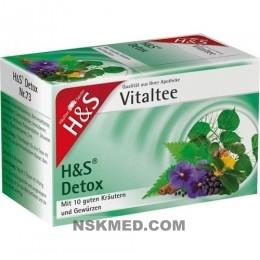 H&S Detox Vitaltee Filterbeutel 20 St